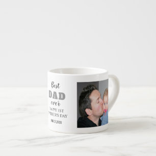 Taza De Espresso Feliz primer día de padre, 20XX mejor papá jamás