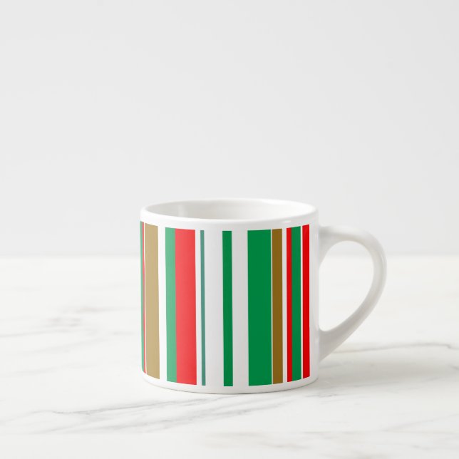 Taza De Espresso Festividades de temporada de Navidades modernos (Derecha)
