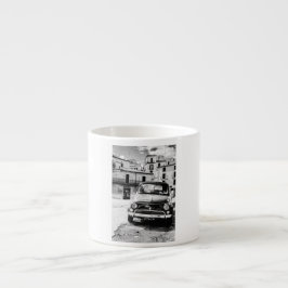 Taza De Espresso Fiat 500, cinquecento en Italia, regalo clásico