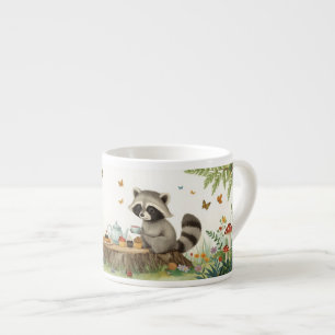 Taza De Espresso Fiesta del té de mapache