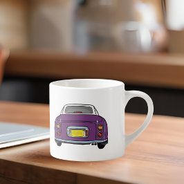 Taza De Espresso Figarras Nombre Purple Figaro Car Espresso Cup