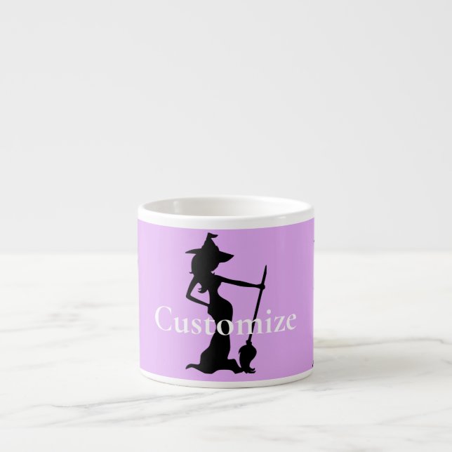 Taza De Espresso Finge que soy una bruja Thunder_Cove (Frente)