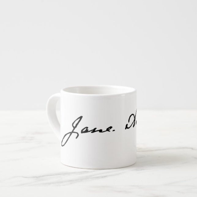 Taza De Espresso Firma de Jane Austen (Izquierda)