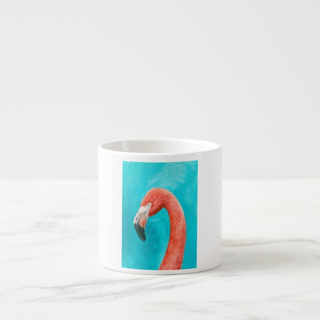 Taza De Espresso Flamingo (Frente)
