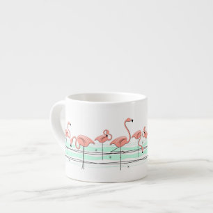Taza De Espresso Flamingo Ocean Line espresso mug