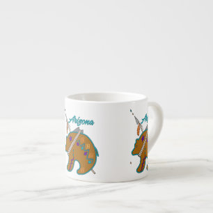 Taza De Espresso Flecha de barra de ojos