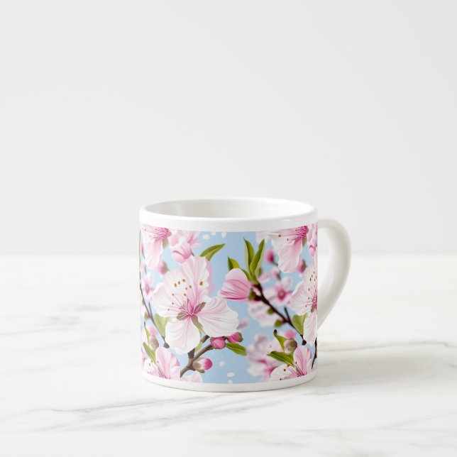 Taza De Espresso Flor de cerezo (Derecha)