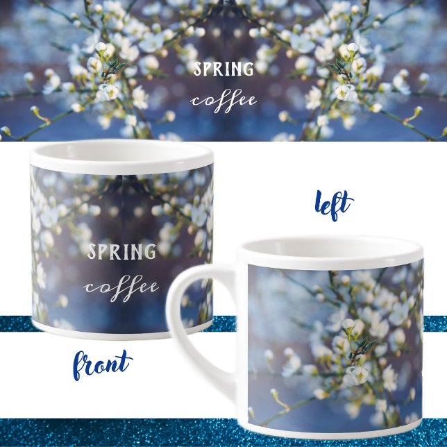 Taza De Espresso Flor de cerezo (Subido por el creador)