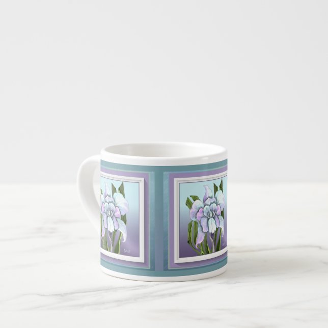 Taza De Espresso Flor de Smeraldo (Izquierda)