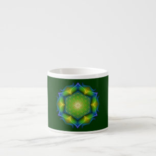 Taza De Espresso Flor de vida / Blume des Lebens - Mandala V