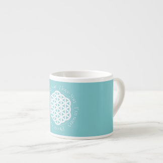 Taza De Espresso Flor de vida Ho'oponopono Especialidad Mug
