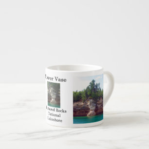 Taza De Espresso Flor Vase espresso mug