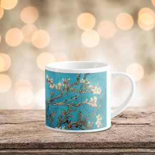 Taza De Espresso Floreciente árbol de almendras Vincent van Gogh