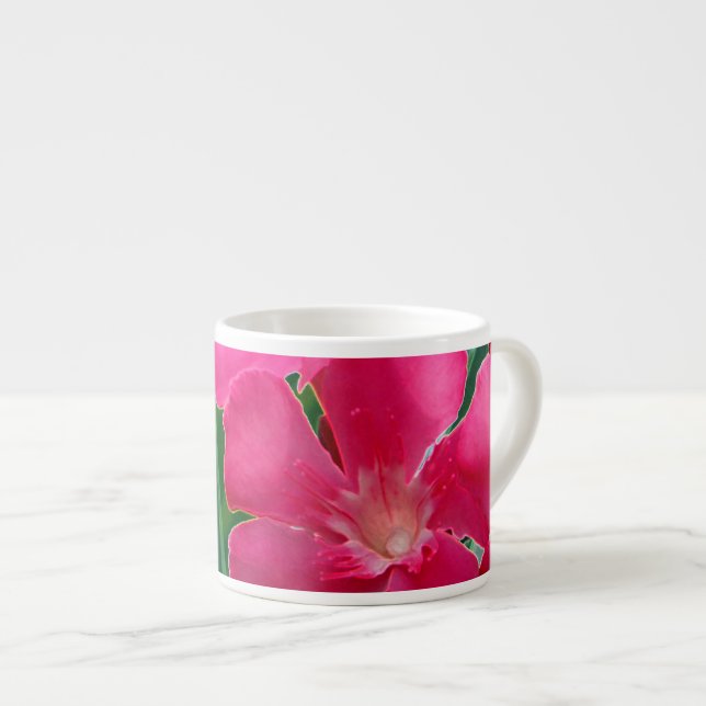 Taza De Espresso Flores rosas (Derecha)