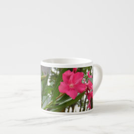 Taza De Espresso Flores rosas en el vino