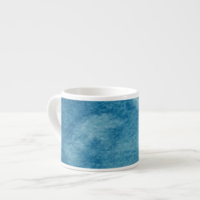 Taza De Espresso Fondo abstracto 2 de la acuarela (Izquierda)