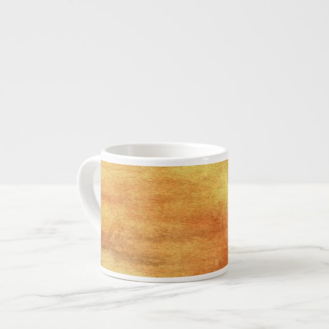 Taza De Espresso fondo abstracto de la acuarela del arte en el (Izquierda)