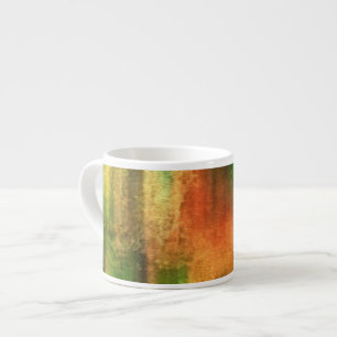 Taza De Espresso fondo abstracto de la acuarela del arte en el