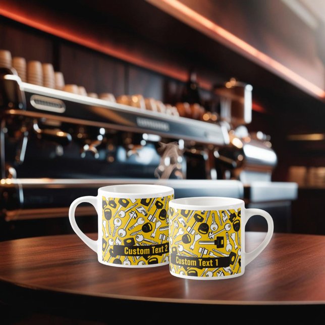 Taza De Espresso Fondo de conjunto de claves (Subido por el creador)