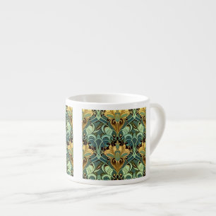 Taza De Espresso Fondo de escritorio Art Nouveau Espresso Mug
