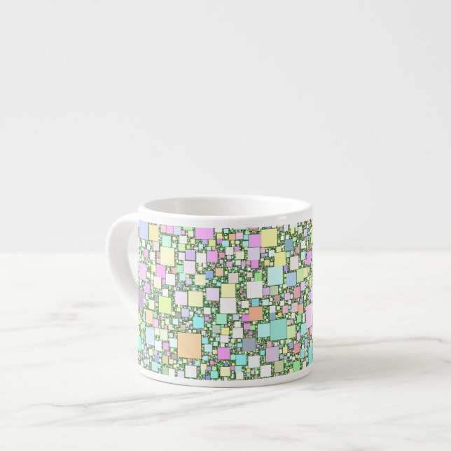 Taza De Espresso Fondo de las minicajas Pastel (Izquierda)
