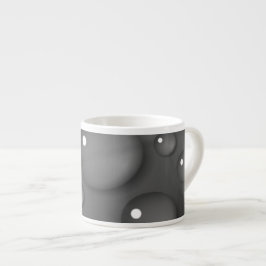 Taza De Espresso Fondo de lluvia gris