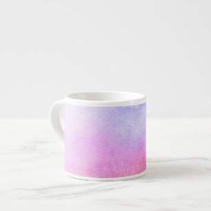 Taza De Espresso Fondo pintado a mano 11 de la acuarela abstracta