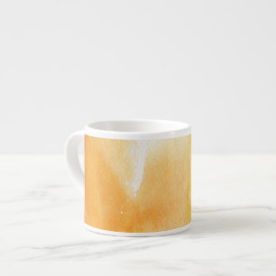 Taza De Espresso Fondo pintado a mano 14 de la acuarela abstracta