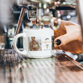 Taza De Espresso Foto de colección moderna y papá feliz de Acción d