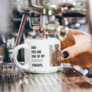 Taza De Espresso Foto de colección moderna y regalo del Día del Pad