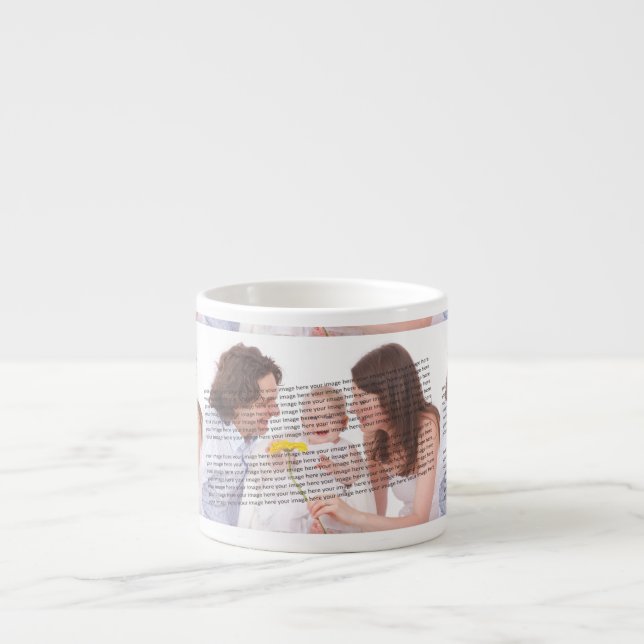 Taza De Espresso Foto FAMILIAR ✨ Personalizado encantador (Frente)