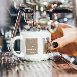 Taza De Espresso Fotografía de colección moderna y los regalos de p