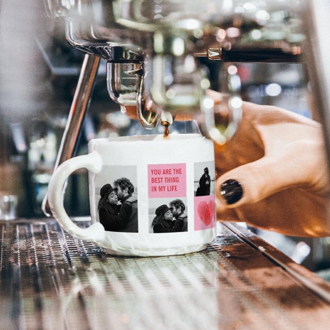 Taza De Espresso Fotografía de la pareja de compañeros de clase | C (Subido por el creador)