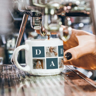 Taza De Espresso Fotos y regalos de papi verde de los padres de la 