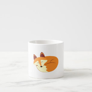 Taza De Espresso Fox el dormir
