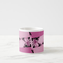 Taza De Espresso Fractal Garden thulian