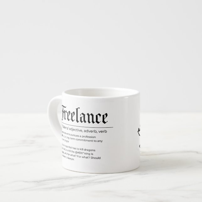 Taza De Espresso Freelance Espresso Mug (Izquierda)