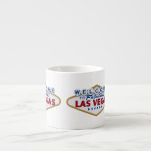 fresca bienvenida de mug de diseñador a las vegas
