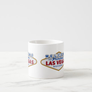 Taza De Espresso fresca bienvenida de mug de diseñador a las vegas