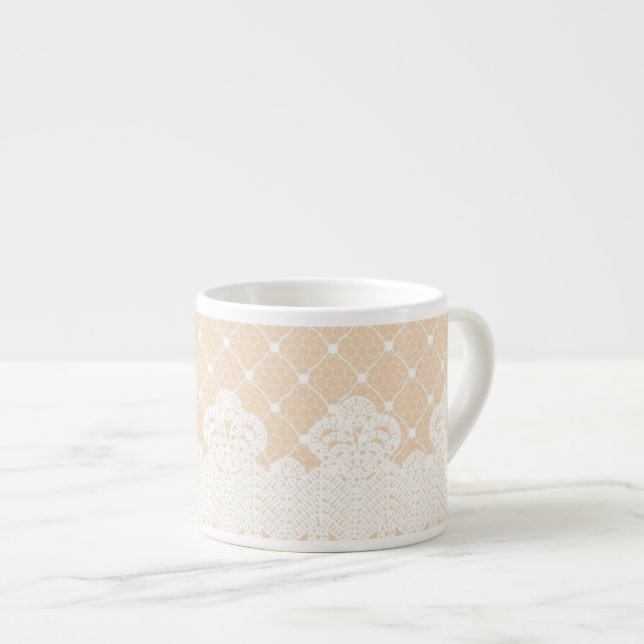 Taza De Espresso Frontera del cordón (Derecha)