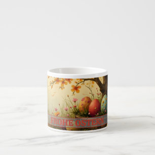 Taza De Espresso Frühlingsblütenzauber mit Oestereoierpracht