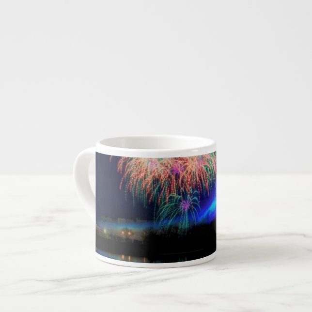 Taza De Espresso Fuegos artificiales (Izquierda)