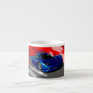 Taza De Espresso Fuera de las llamas