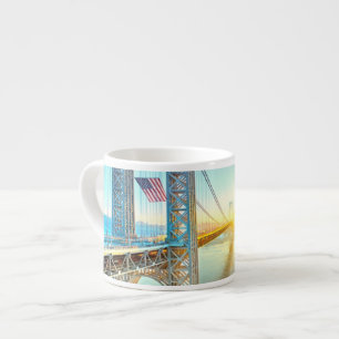Taza De Espresso Fuerte de conexión Lee NJ y Manhattan NYPlus de