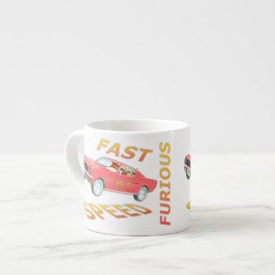 Taza De Espresso Furioso rápido y rápido 01
