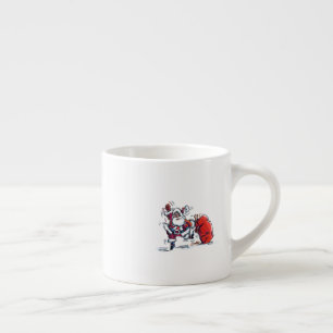 Taza De Espresso Furioso Santa barba espresso de mano izquierda
