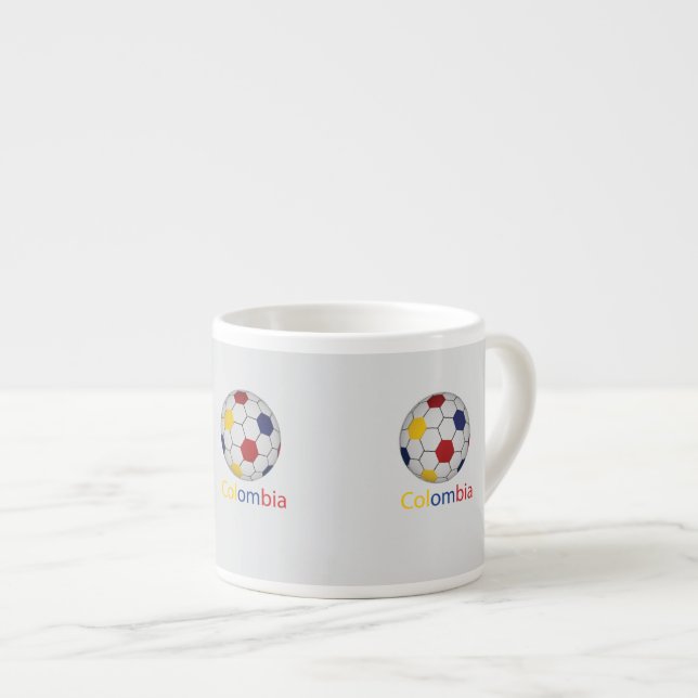 Taza De Espresso Fútbol en Colombia (Derecha)