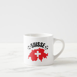 Taza De Espresso Fútbol Suisse Fútbol Suiza