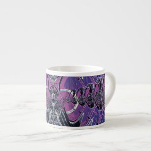 Taza De Espresso Galaxia Púrpura