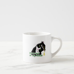 Taza De Espresso Gato de graduación